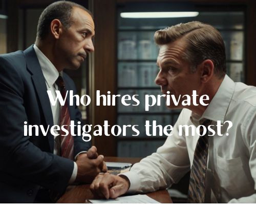 a person hiring a PI