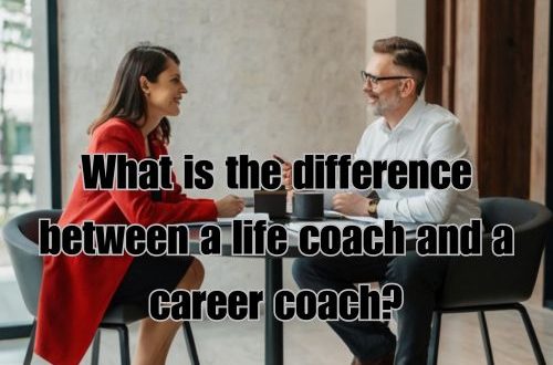 a coach and his client doing professional talk