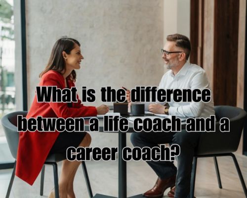 a coach and his client doing professional talk