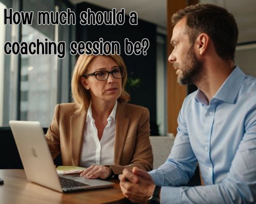 a coaching session between a coach and his client