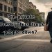 a private investigator tracking out someone