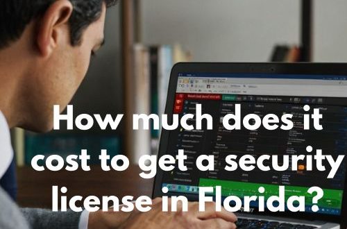 a search on security guard licensing