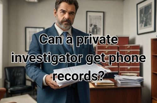 a private investigator holding work papers