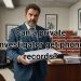 a private investigator holding work papers